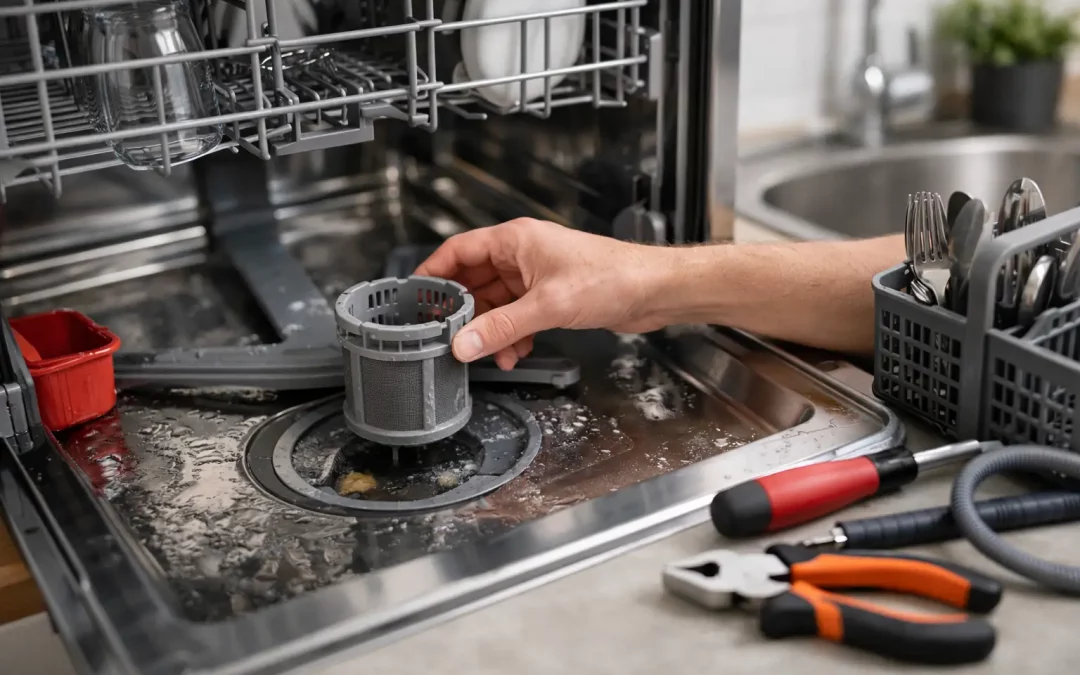 6 Dishwasher Not Draining Repair Checks to Try