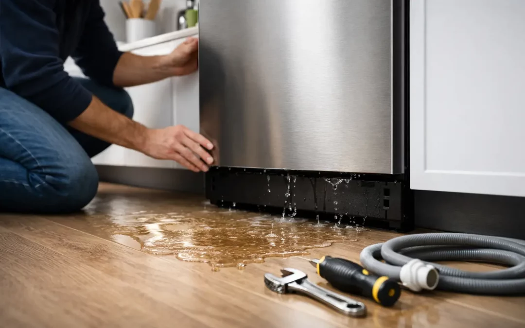 Dishwasher Leaking From Bottom? What to Do Next