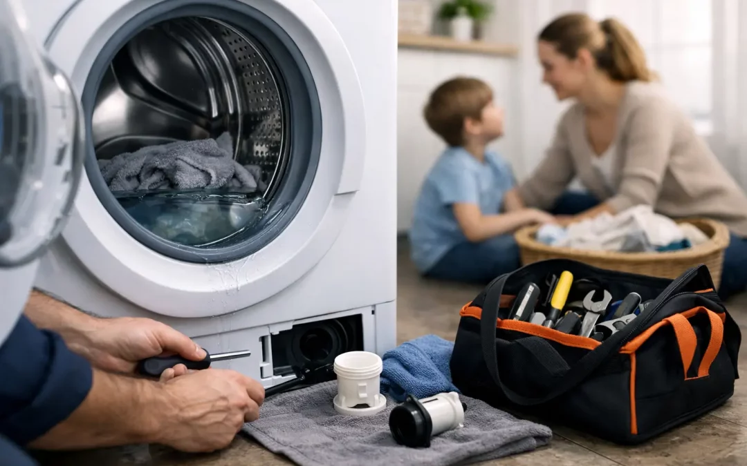Washer Not Draining Repair for Busy Homes
