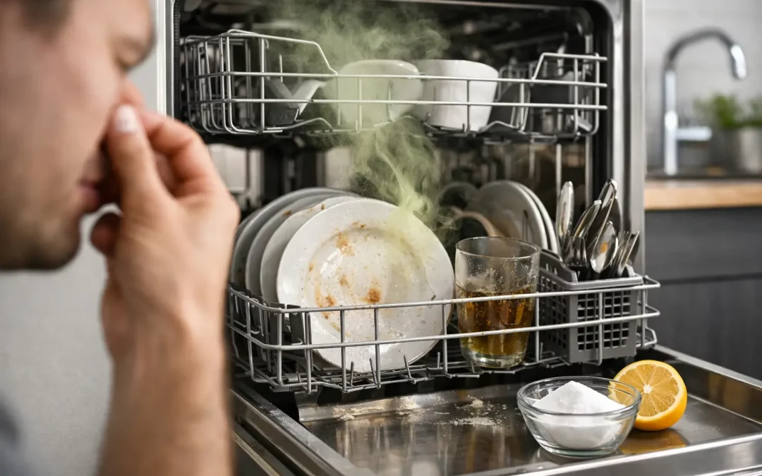 Why Does Dishwasher Smell Bad? Causes and Fixes