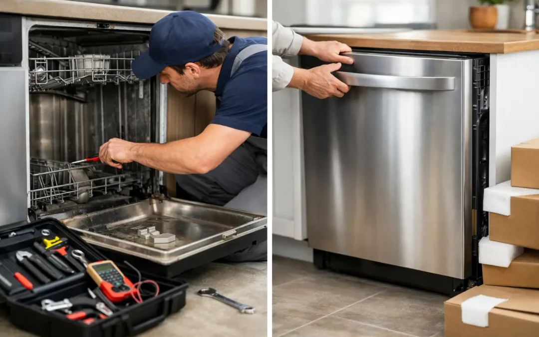 Dishwasher Repair vs New Dishwasher Costs